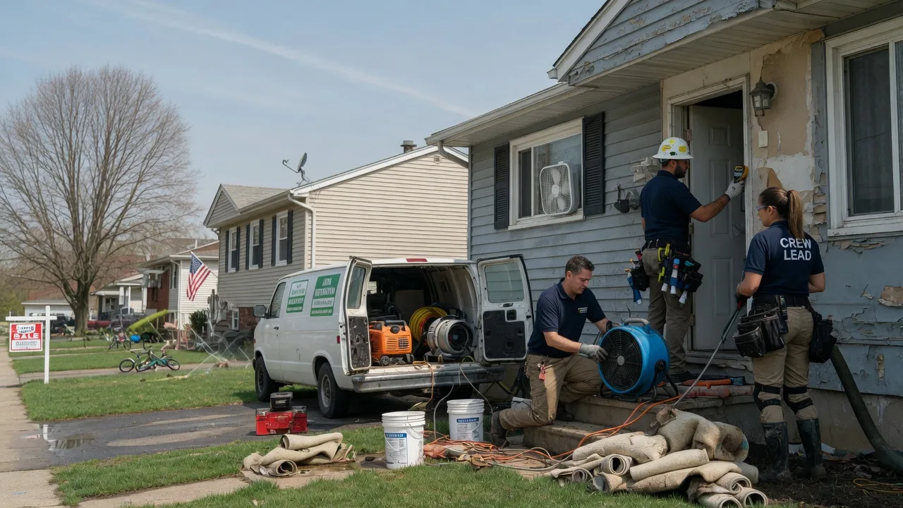 Flood Cleanup in Peru, KS near me